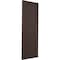 Ekena Millwork True Fit PVC Center Circle Arts & Crafts Fixed Mount Shutters, Raisin Brown, 18W x 44H, PR TFP001AC18X044TB - alternate 4